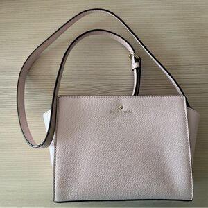 Kate Spade Pink Shoulder Bag with Structured Design